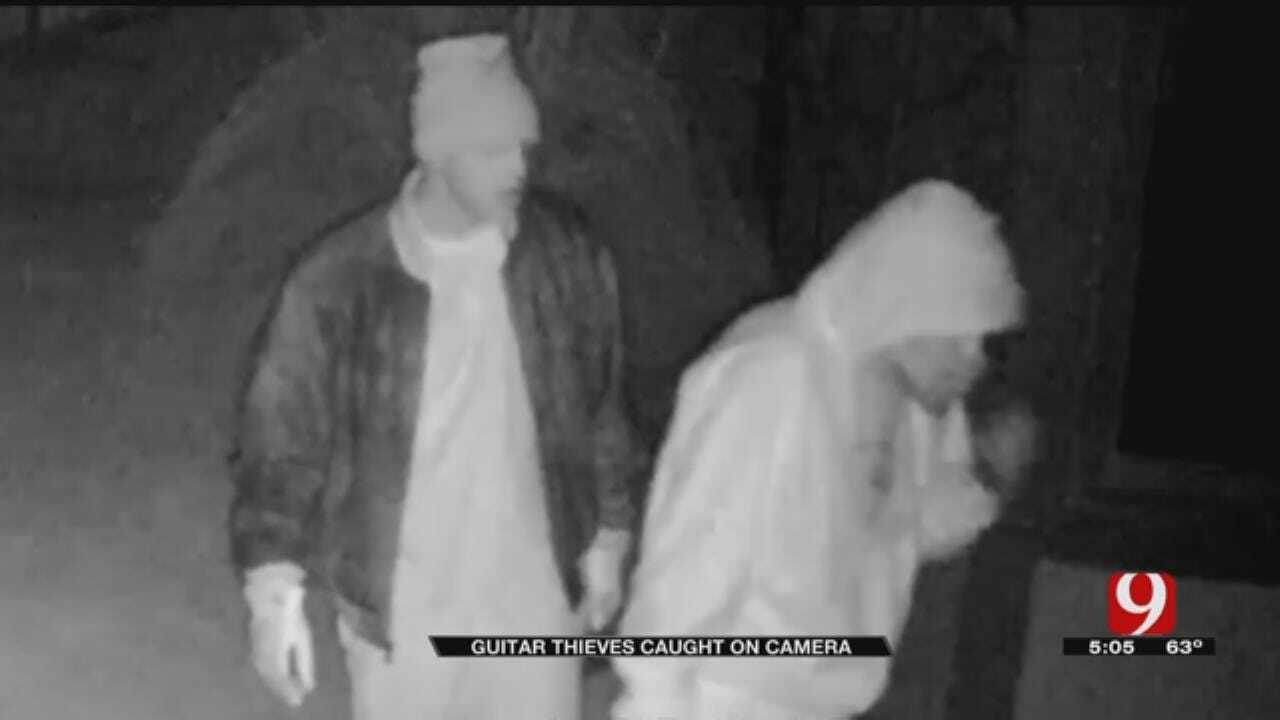 Caught On Camera: Thieves Steal From Musician In S. OKC