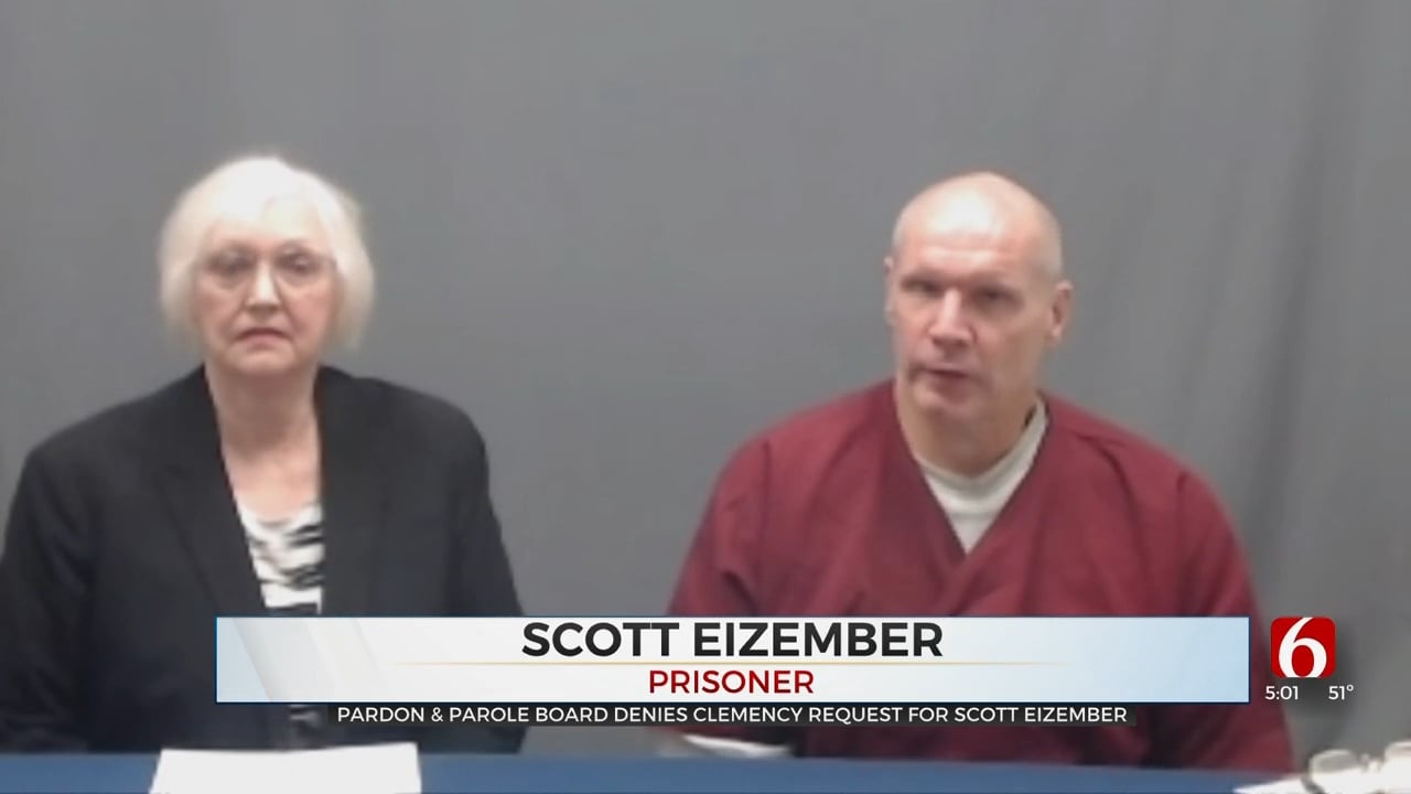Pardon & Parole Board Denies Clemency Request For Scott Eizember