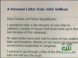 Oklahoma Congressman John Sullivan Defends Conservative Record