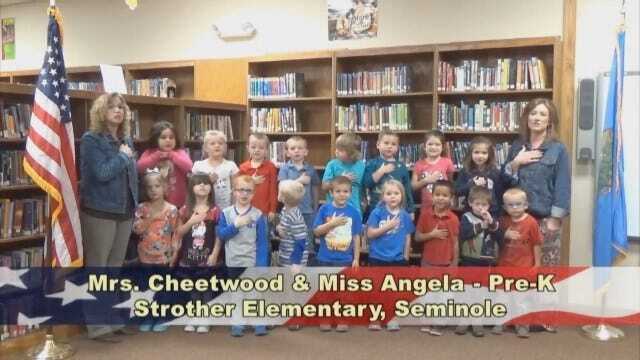 Mrs. Cheetwood, Miss Angela's Pre-Kindergarten Class At Strother Elementary