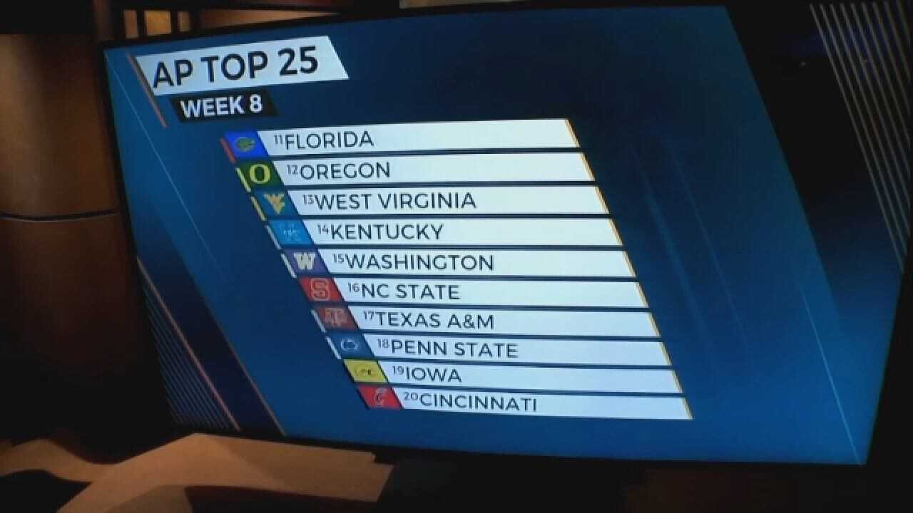 OU Moves Back Up In The Latest AP Rankings