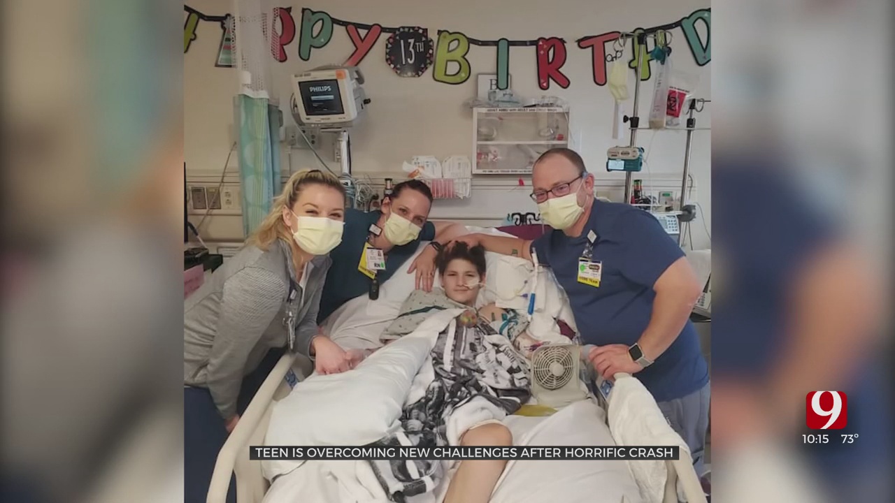 ‘He Really Is A Fighter’: 13-Year-Old Continues Recovery After Crashing Bicycle Into School Bus