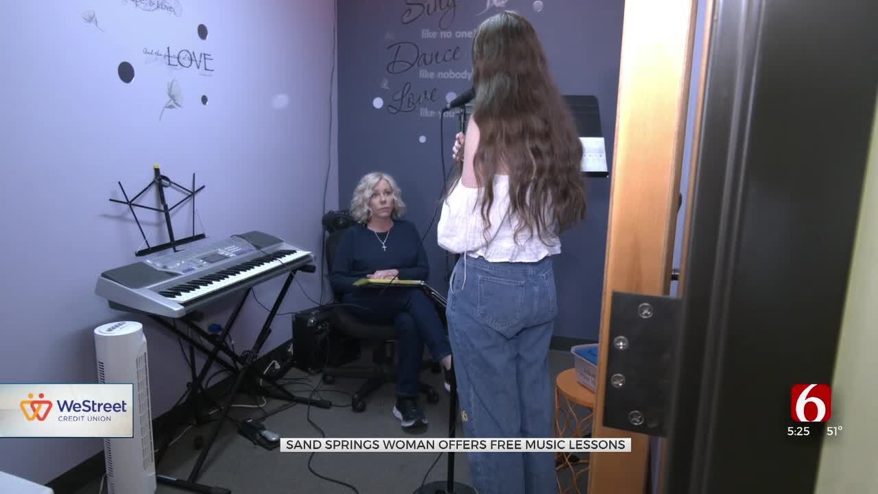 Sand Springs Woman Offering Free Music Lessons Through Nonprofit
