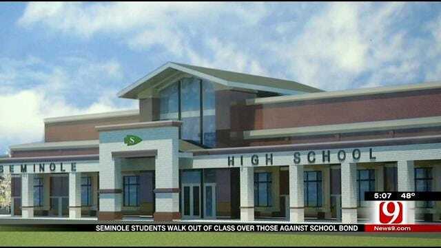 Seminole Students Walkout Of Class Over Those Against School Bond