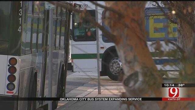Bus Routes Expanded For Buses In OKC