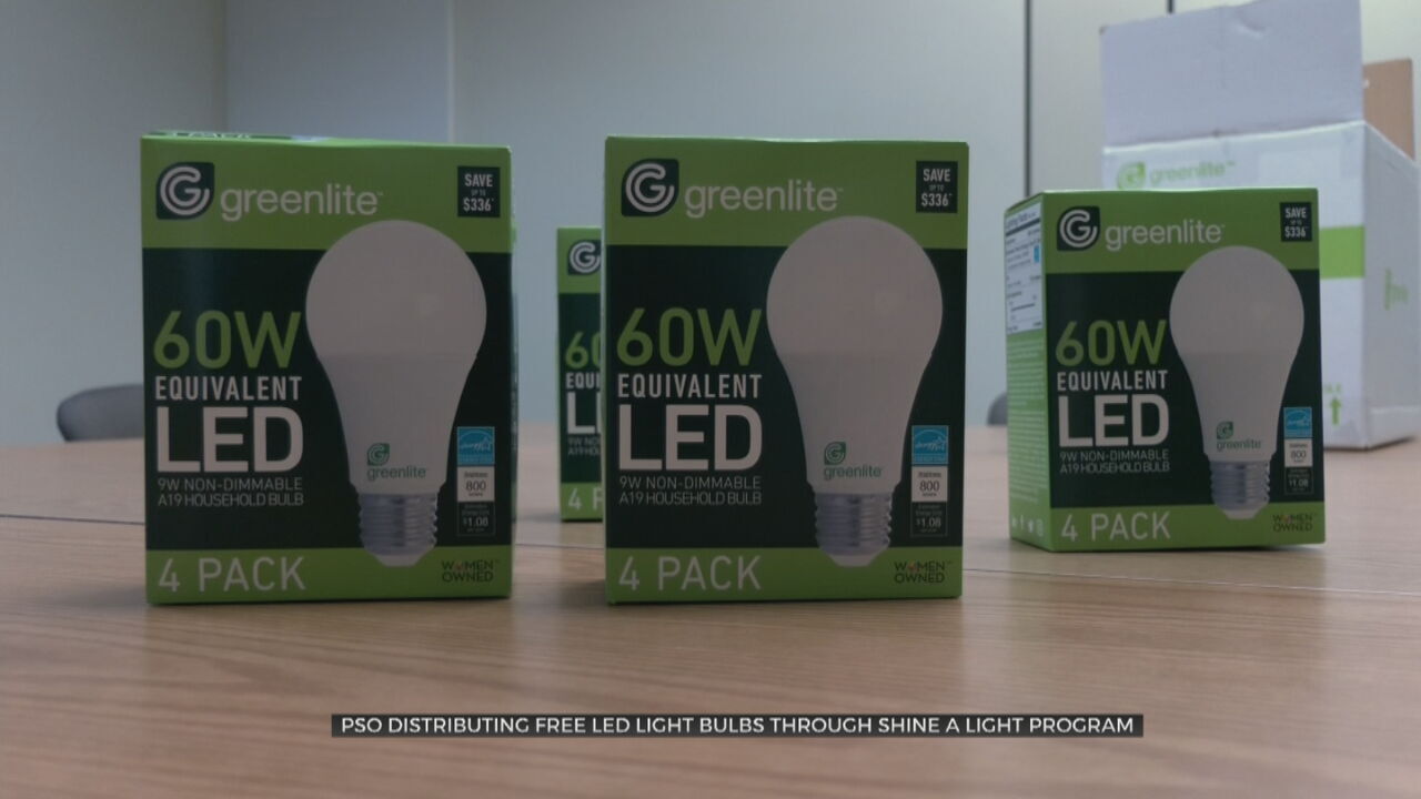 PSO Distributes Free LED Light Bulbs Through Its 'Shine A Light' Program 