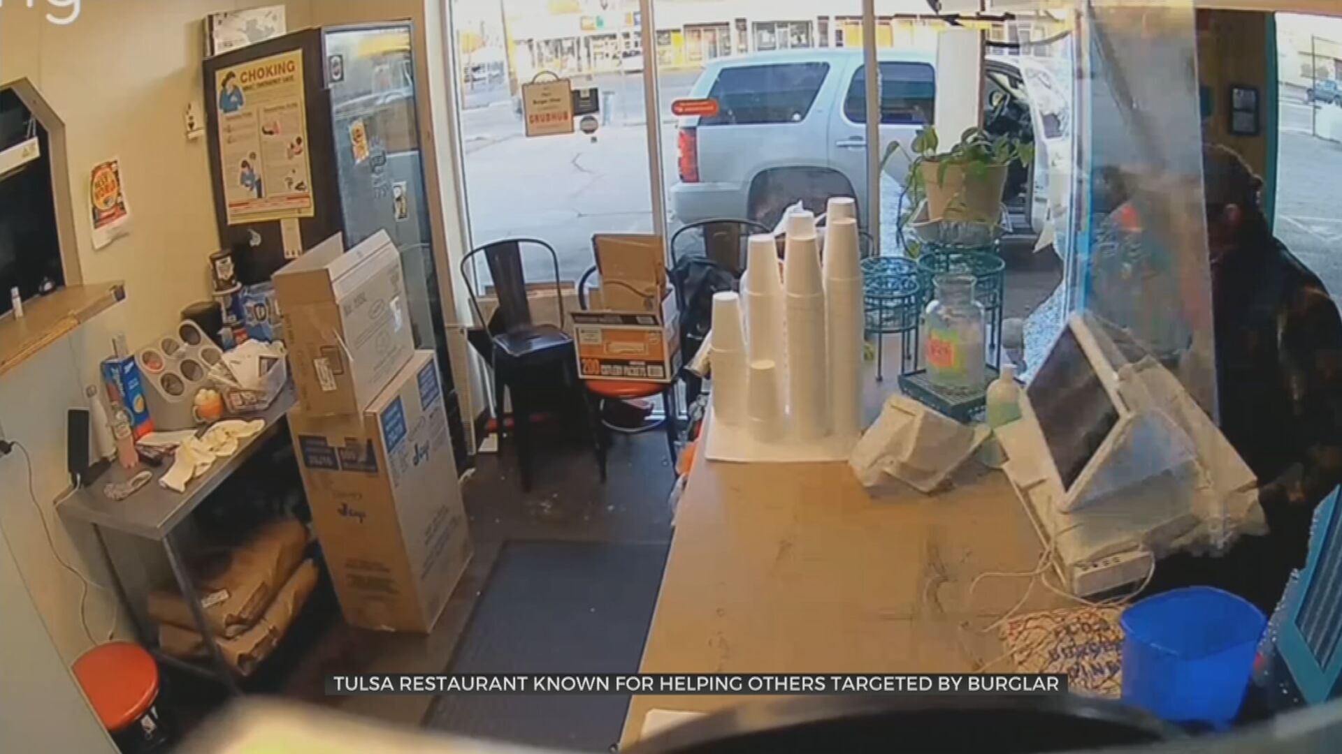 Tulsa Restaurant Known For Giving Back Targeted By Burglar 