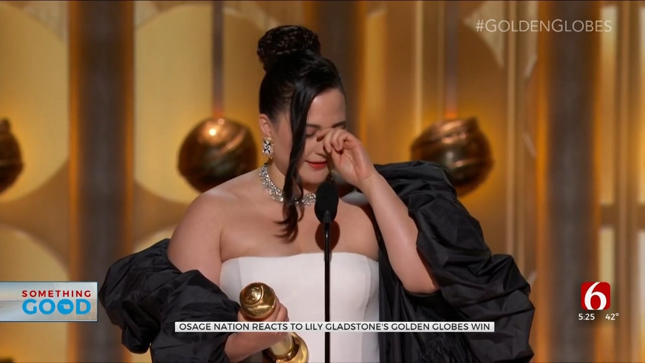 Osage Nation Reacts To Lily Gladstone's Historic Win For Best Actress In Killers Of The Flower Moon