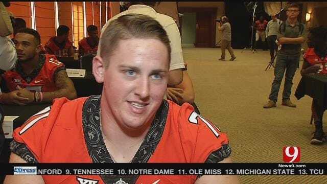 OSU's Brad Lundblade is the Anchor of Offensive Line