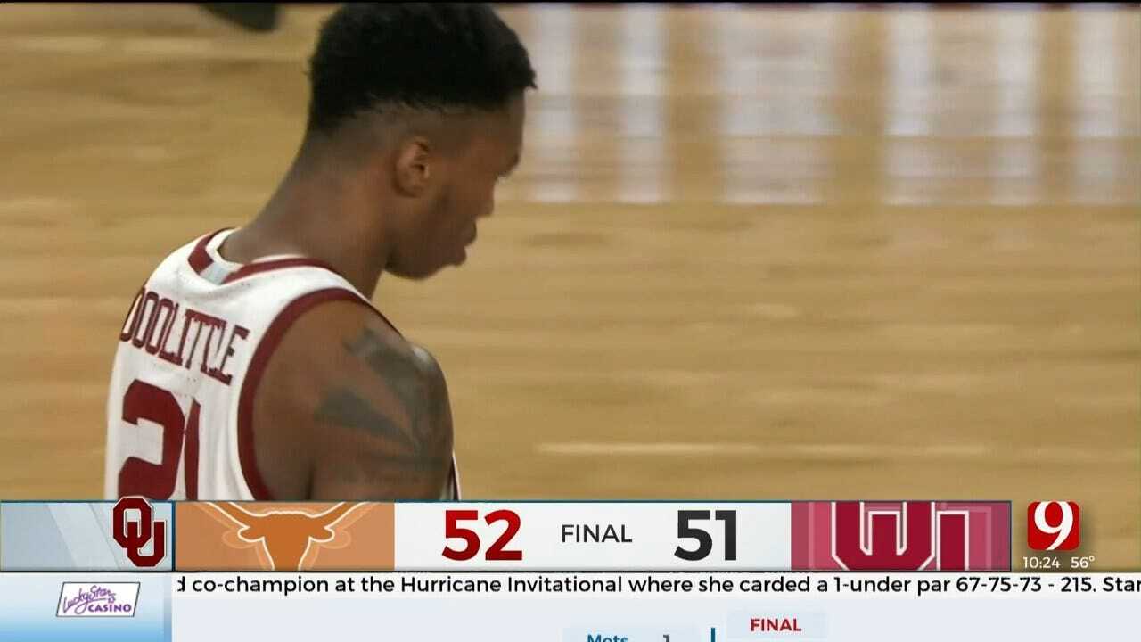 Coleman’s 3 With 0.4 Seconds Left Lifts Texas Over Oklahoma