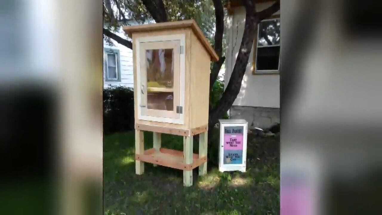 Minnesota Woman Creates Food Pantry In Her Front Yard