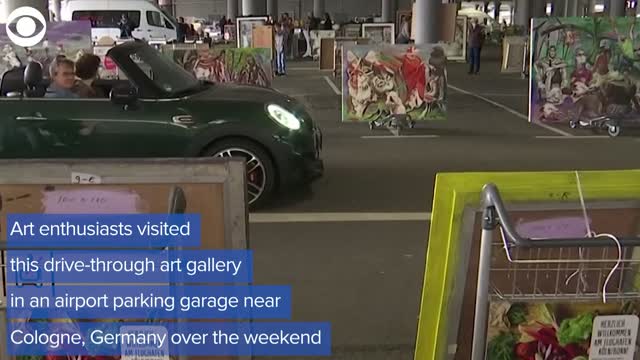 Artists In Germany Find Unique Way To show Their Work