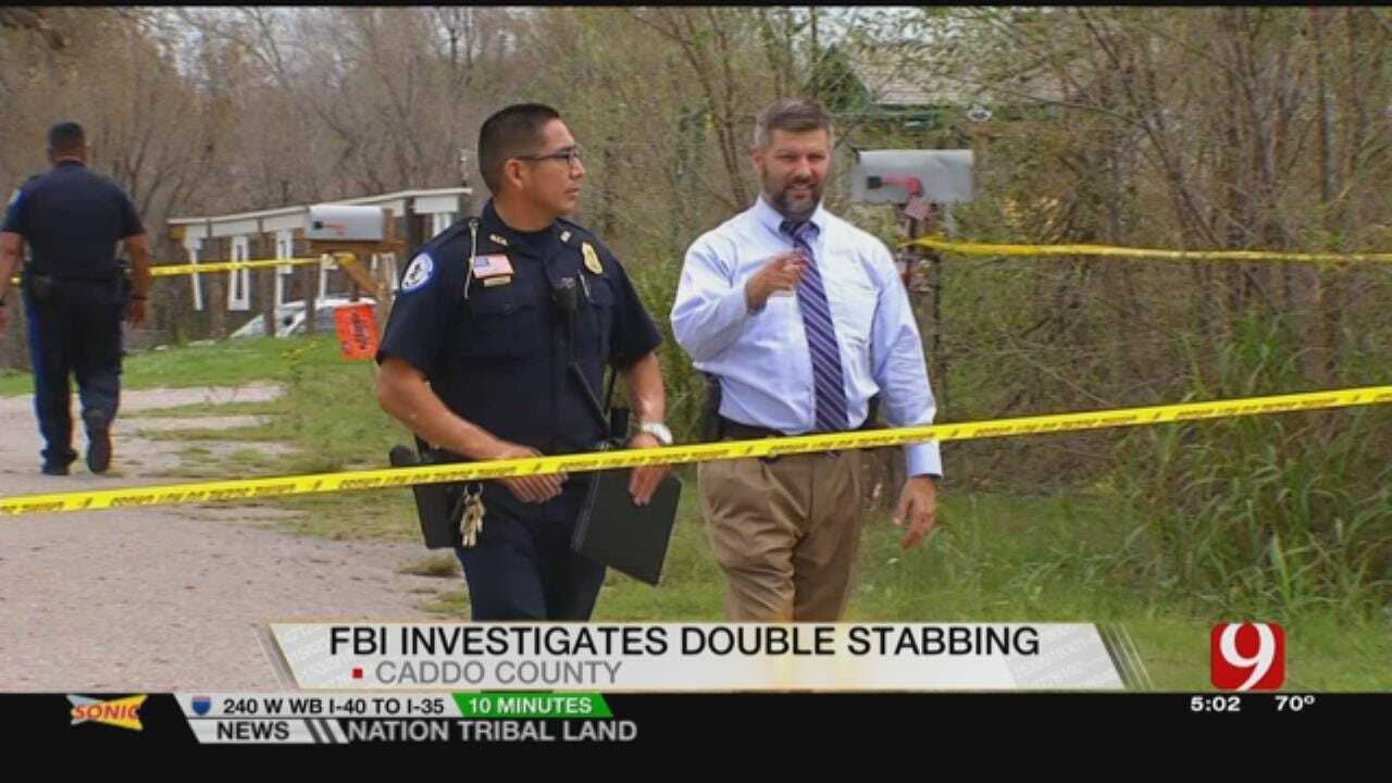 FBI Investigates Double Stabbing In Caddo County