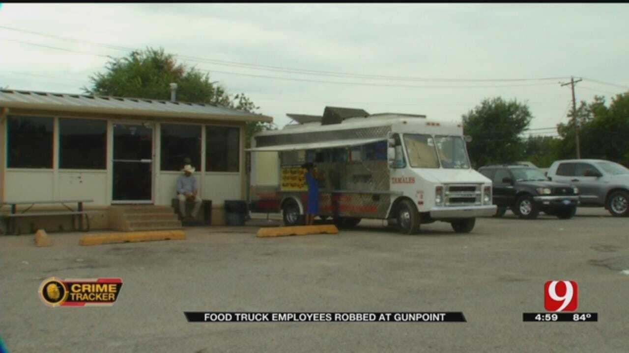 Two Armed Suspects Rob OKC Food Truck Twice