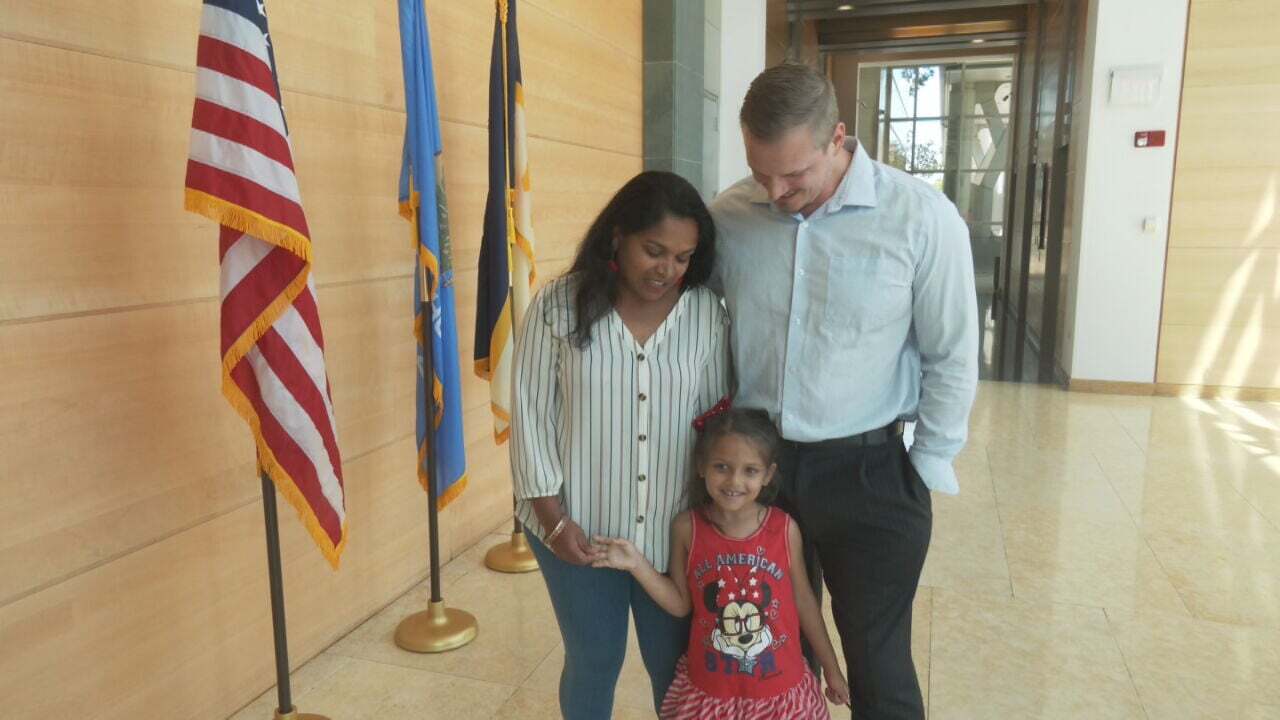 City Of Tulsa Welcomes 20 New U.S. Citizens; Some Share Love Stories