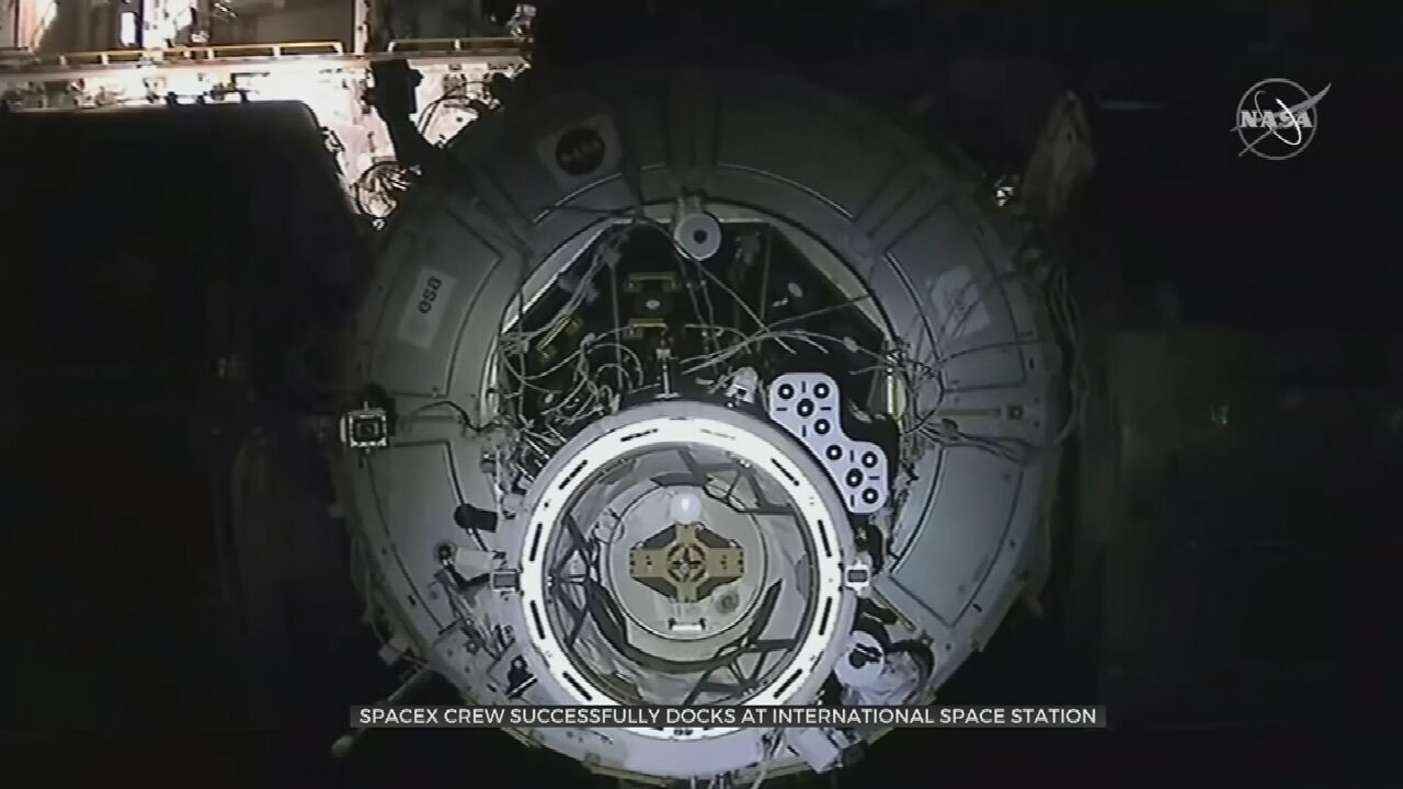Watch: SpaceX Crew Dragon Capsule Arrives At The International Space Station