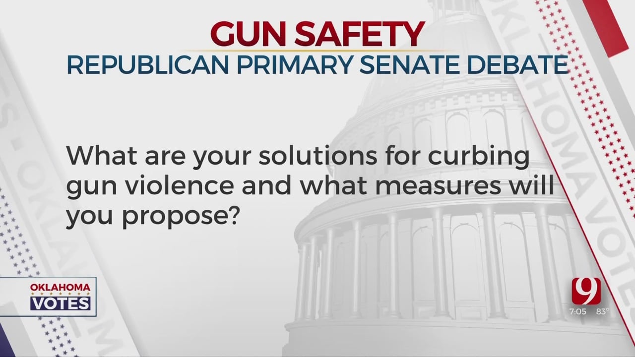 Oklahoma Senatorial Candidates Discuss Gun Legislation