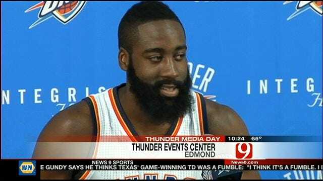 Harden Confident He Will Stay In OKC
