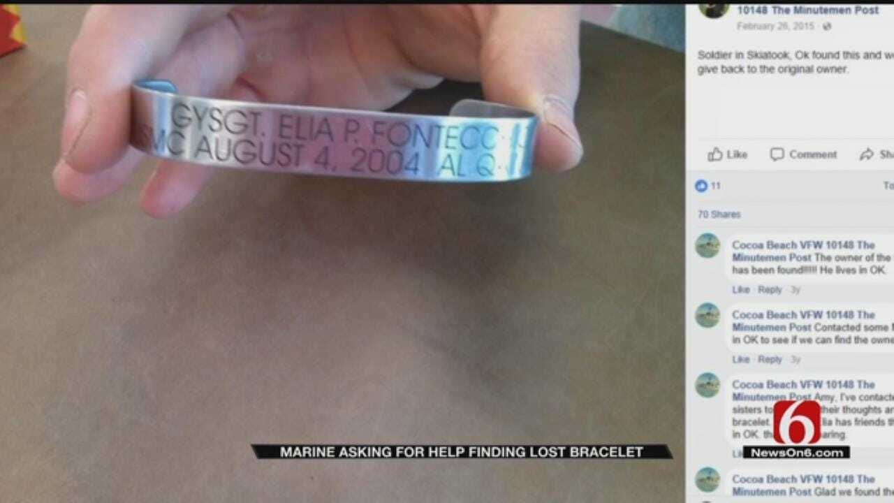 OK Veteran Seeking Missing Memorial Bracelet