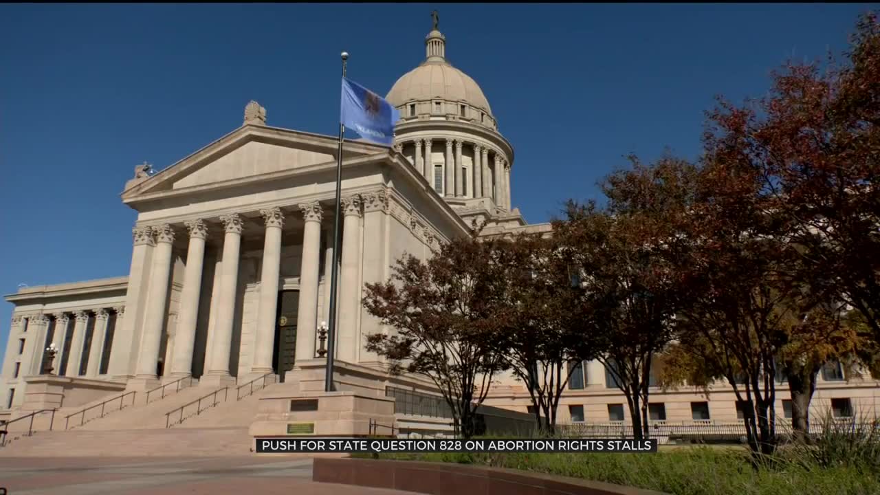 Push For State Question 828 On Abortion Stalls