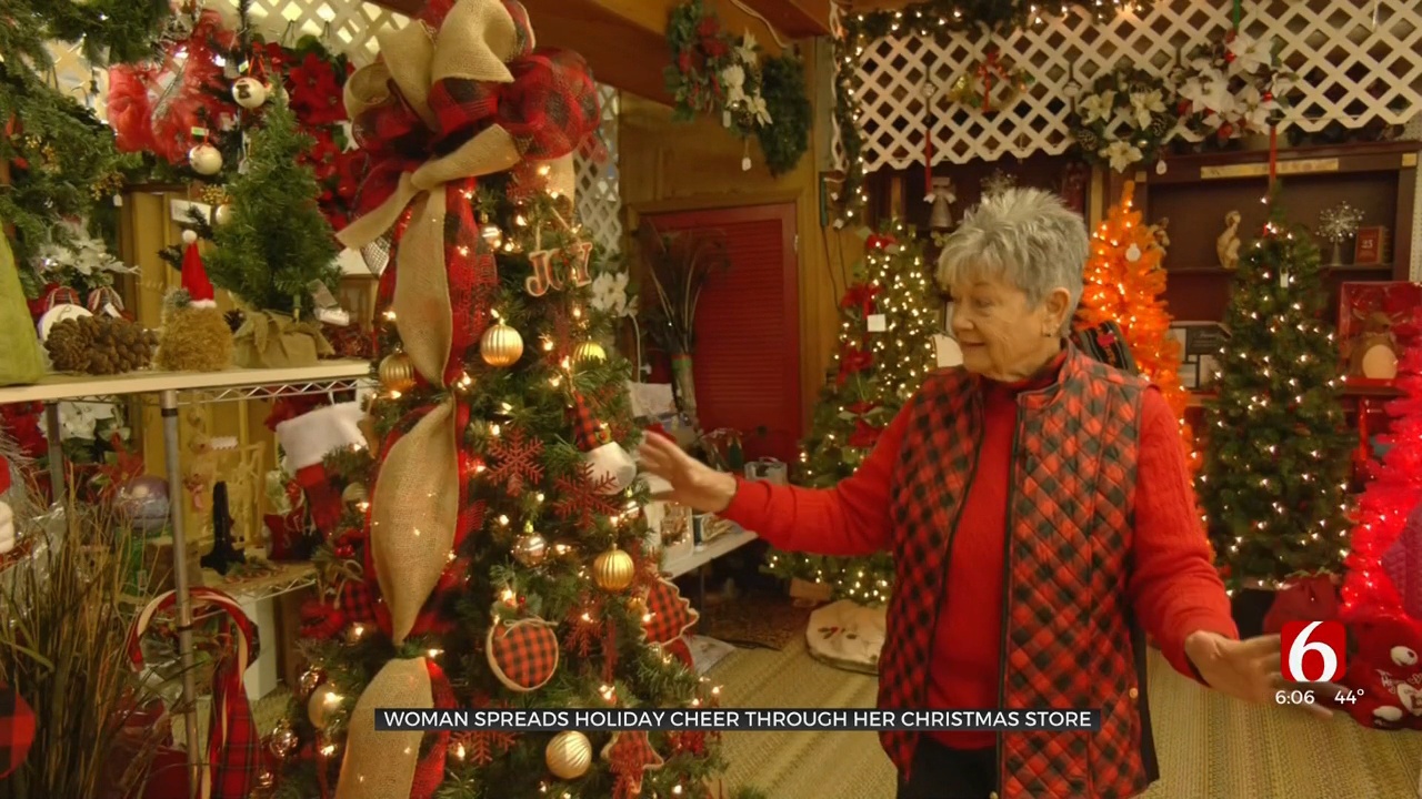 Pawnee Woman Spreads Holiday Cheer With Christmas Store 