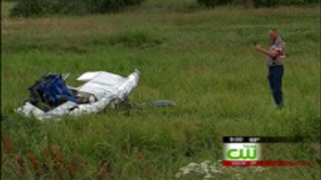 UPDATE: Checotah Pilot Killed When Small Plane Nose-Dives Into Field