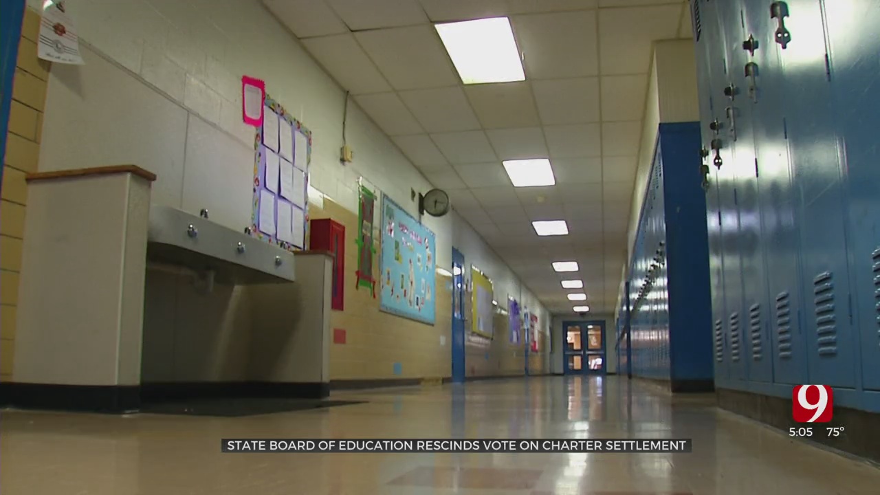 State Board Of Education Votes To Rescind Charter Schools Settlement
