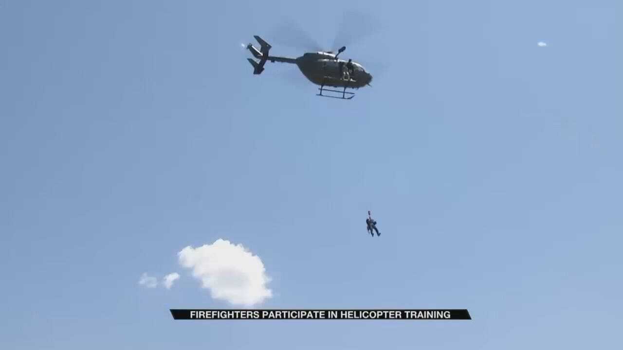 Over 700 Firefighters In Tulsa For Helicopter Training