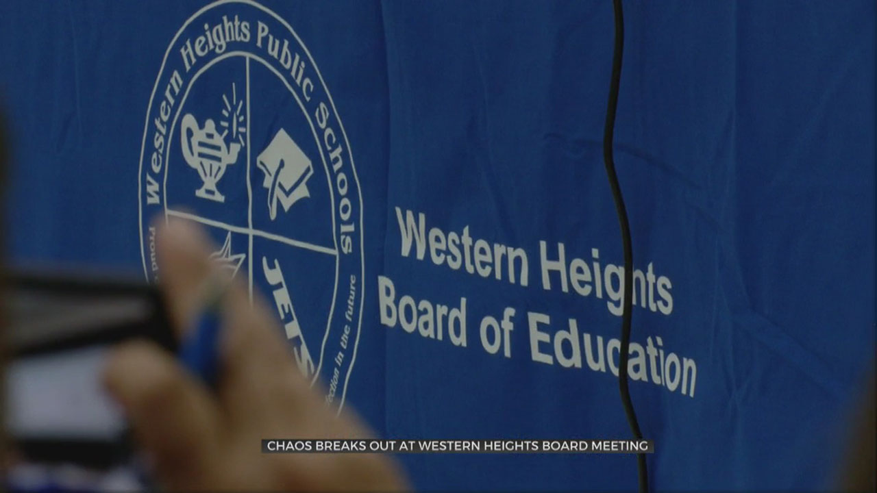 Heated School Board Meeting Highlights Issues At Western Heights Public Schools