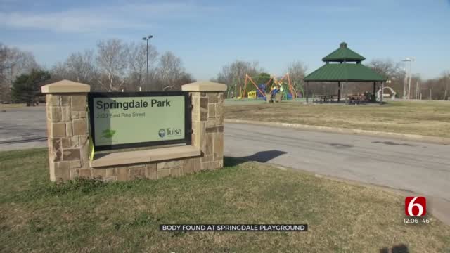 Police Investigate After Body Found At Tulsa Park 