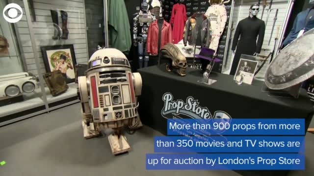 WATCH: Famous TV, Movie Props Go Up For Auction