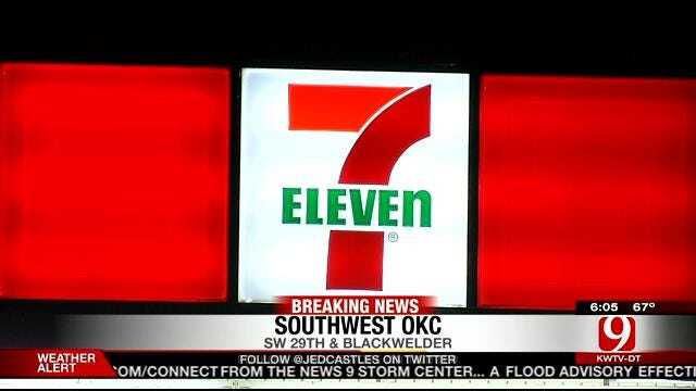 OKC Police: Armed Robbery Suspect Fired Shots Inside 7-Eleven