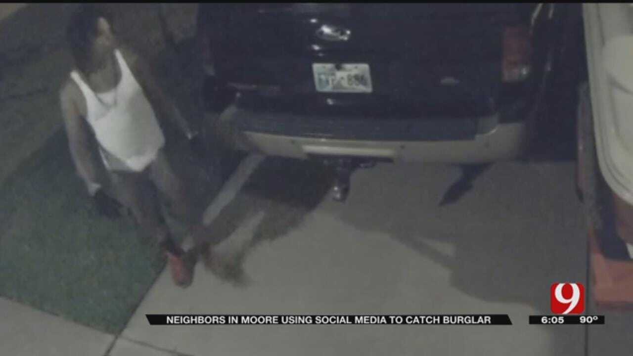 Several Moore Cars Targeted By Burglar
