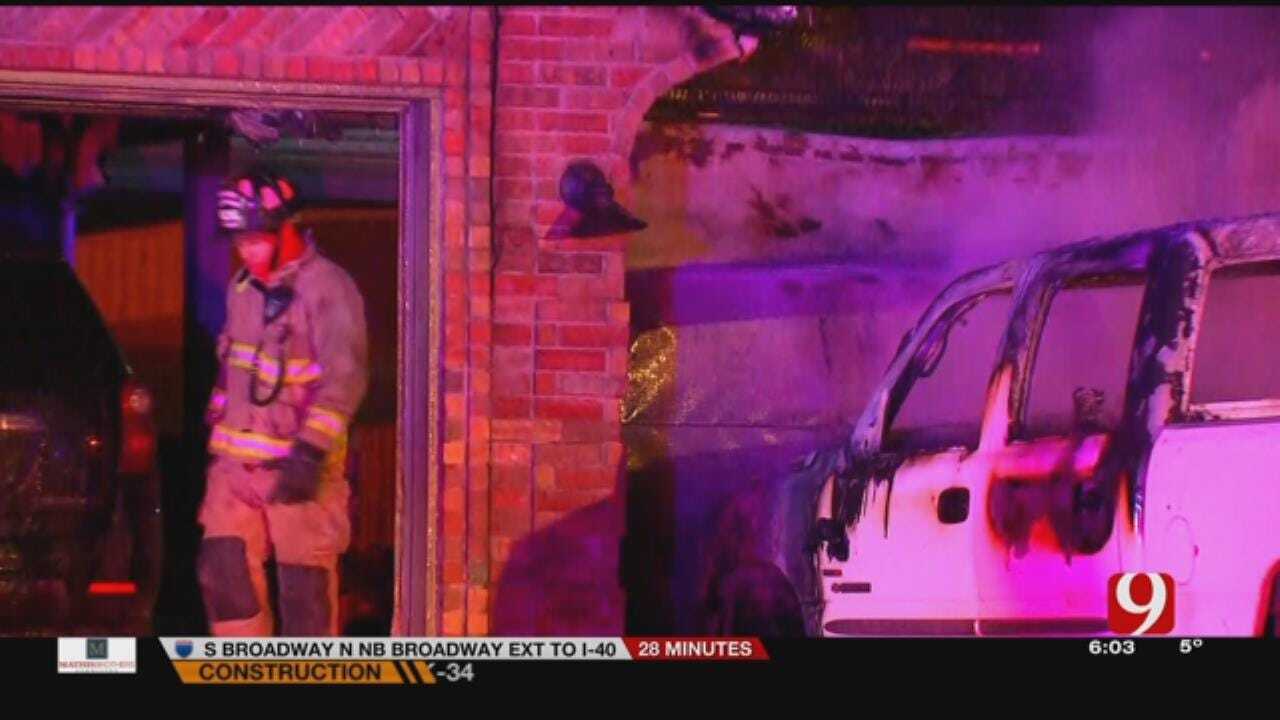 Family Displaced After House Fire Near Yukon