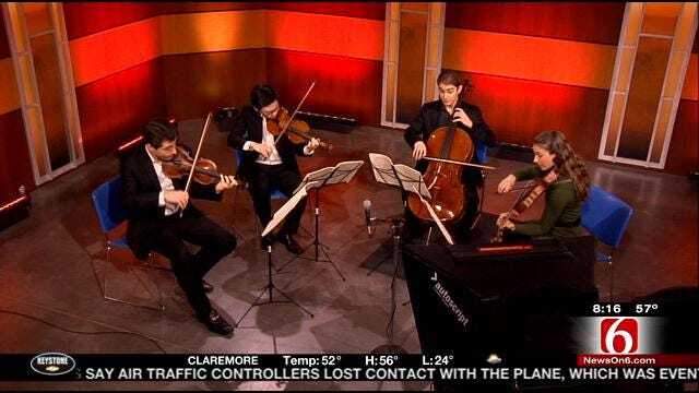 Dover Quartet Performs On 6 In The Morning
