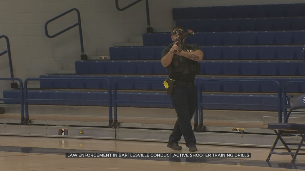 First Responders In Bartlesville Participate In Active Shooter Training