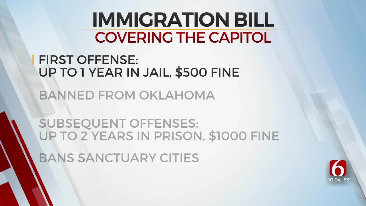 Oklahoma State Lawmakers Working On Bill That Would Create Criminal Penalties On Illegal Immigrants