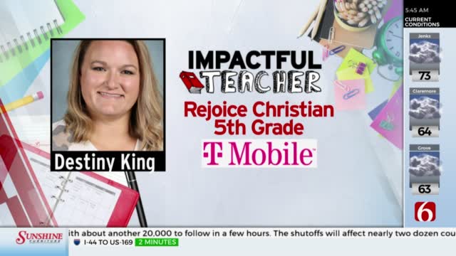 Impactful Teacher Of The Month: Destiny King