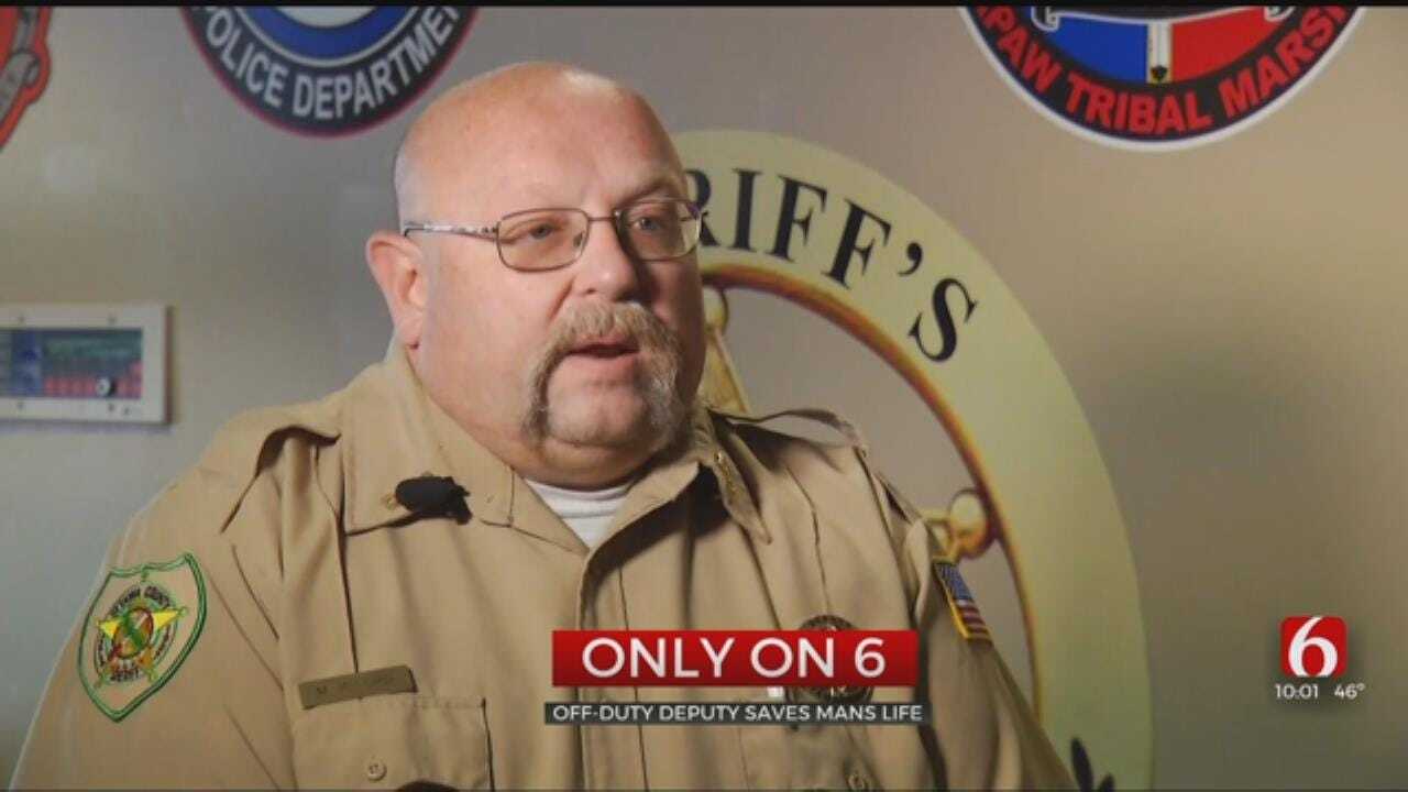 Off-Duty Deputy Saves Man’s Life at Green Country Walmart