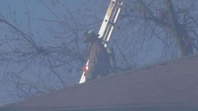 WEB EXTRA: Cigarette Sparks Fire At Cherry Street Law Office