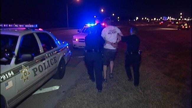 WEB EXTRA: Video From The Traffic Stop Arrest Early Friday
