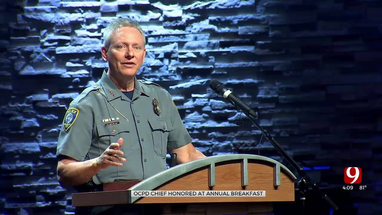 OKC Police Chief Honored At Final Prayer Breakfast