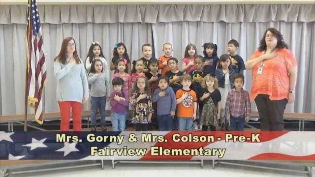 Mrs. Gorny and Mrs. Colson's Pre-Kindergarten Class At Fairview Elementary