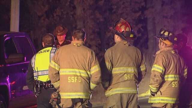 WEB EXTRA: Video From Scene Of Fatal Crash On Highway 97 North Of Sand Springs