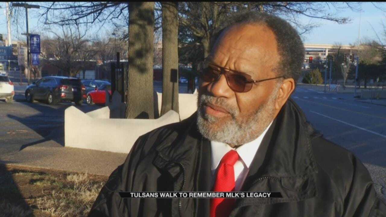 People Gather to Honor Dr. Martin Luther King Jr.’s Legacy