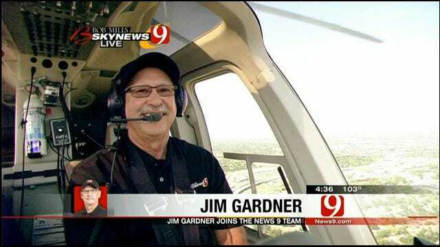 Pilot Jim Gardner Joins The News 9 Team!