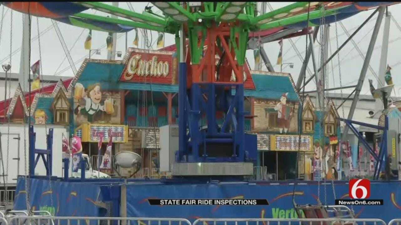 Every Ride At Tulsa's State Fair Is Getting Inspected Today