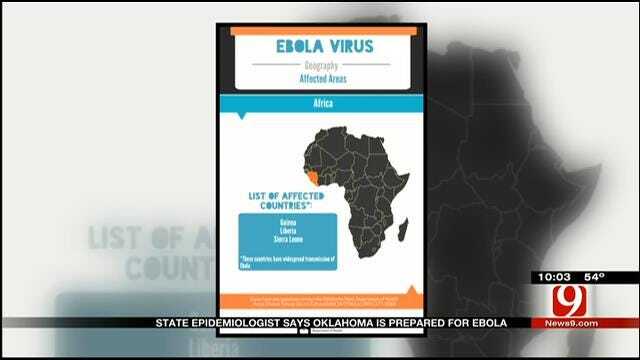 State Epidemiologist Says Oklahoma Is Prepared For Ebola