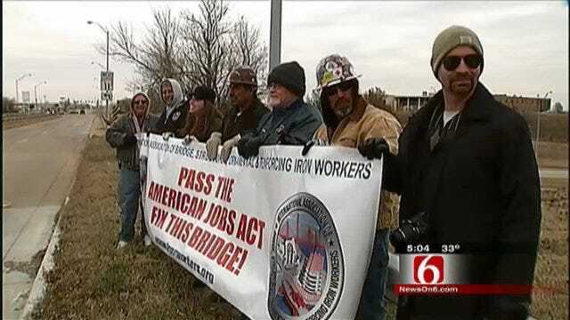 Tulsa Union Rallies For President's Job Bill
