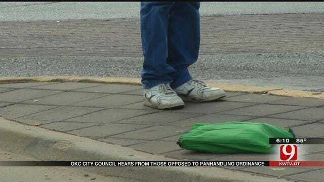 Proposed OKC Ban On Panhandling Expanded To Include All Activities On Medians
